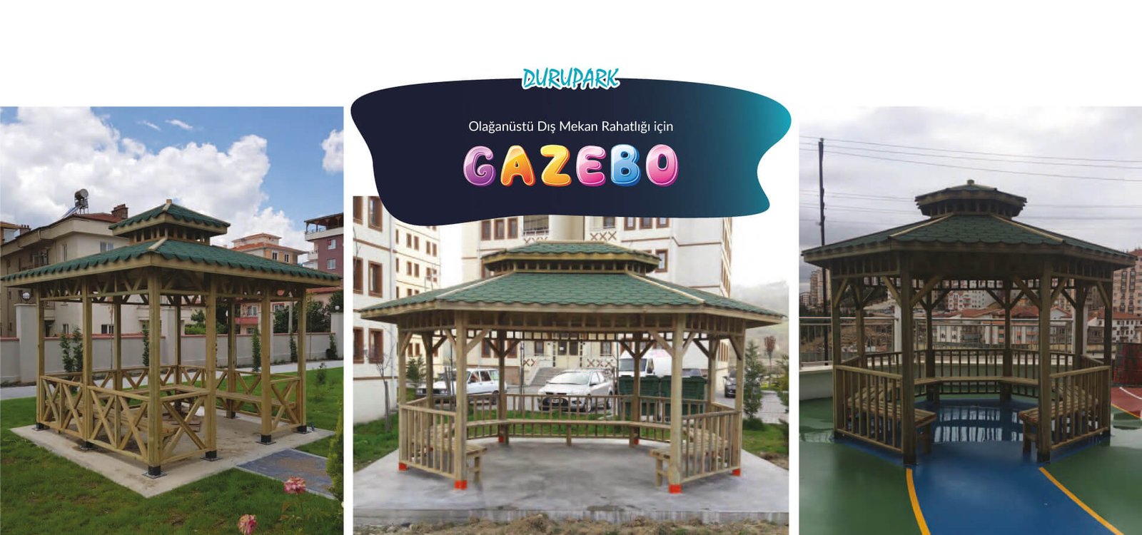 ankara gazebo imalatı