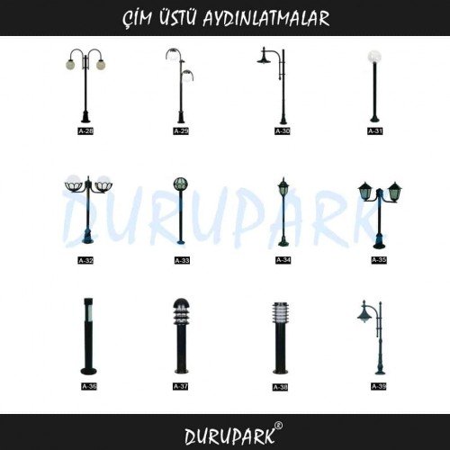 Çim Üstü Aydınlatmalar