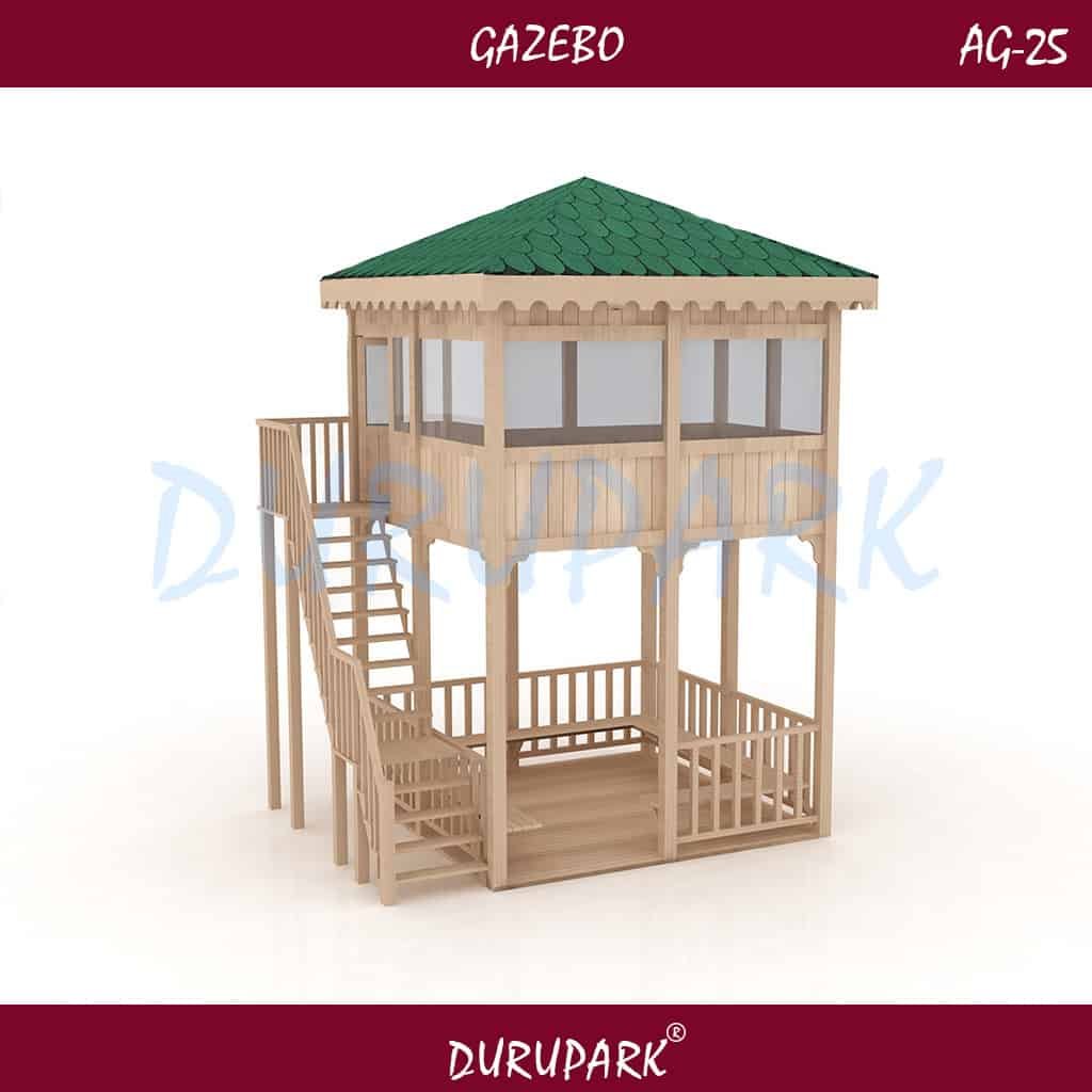 AG25 - İki Katlı 4mx4m Gazebo