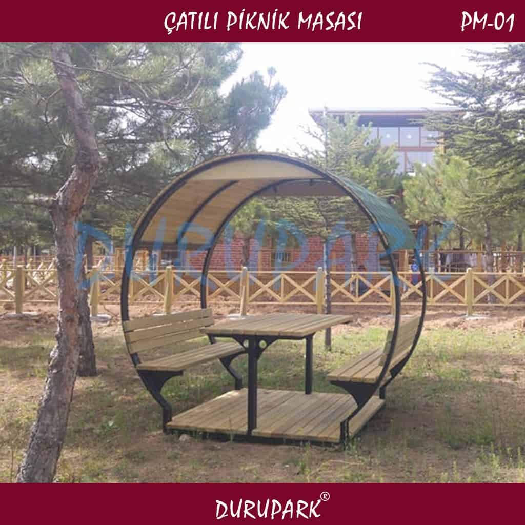 PM01 - Çatılı Piknik Masası