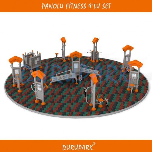 Panolu Fitness 9’lu Set